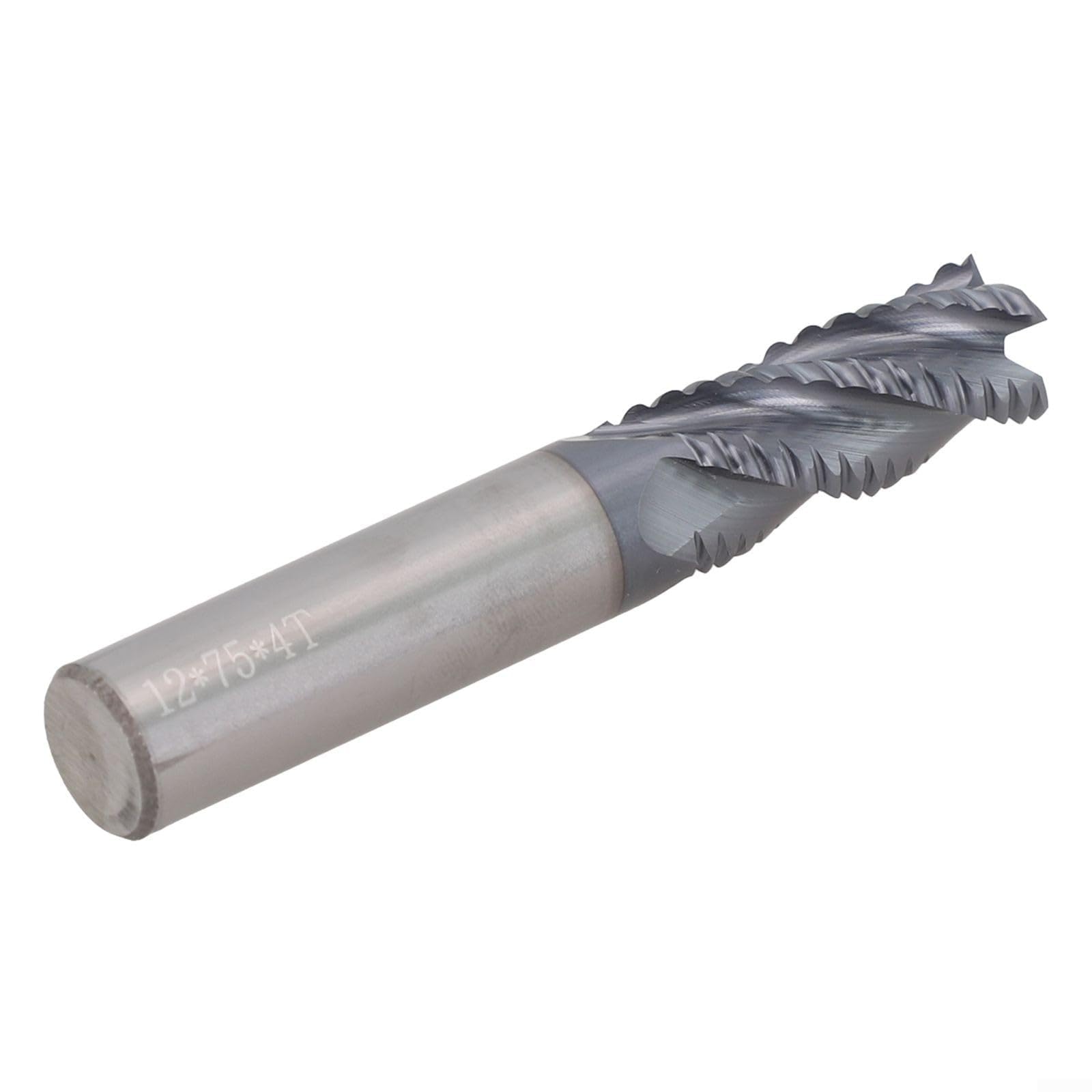 Hochleistungs-Vollhartmetall-Schruppfräser für HPC, AlTiN beschichtet (12 mm)