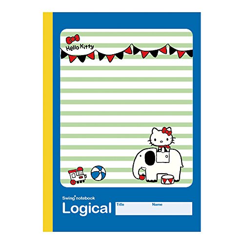 Cahier B5 Nakabayashi ligné pour cours et révisions Hello Kitty S-82A-5P