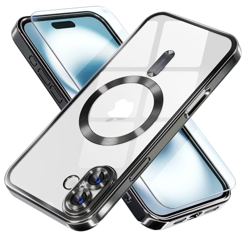 Image of Misea Magnetic for iPhone 16 Case Compatible with MagSafe Black