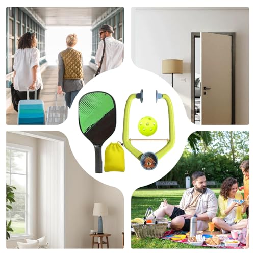 Entrenador de interior portátil y set de equipamiento ajustable para ejercicio 4