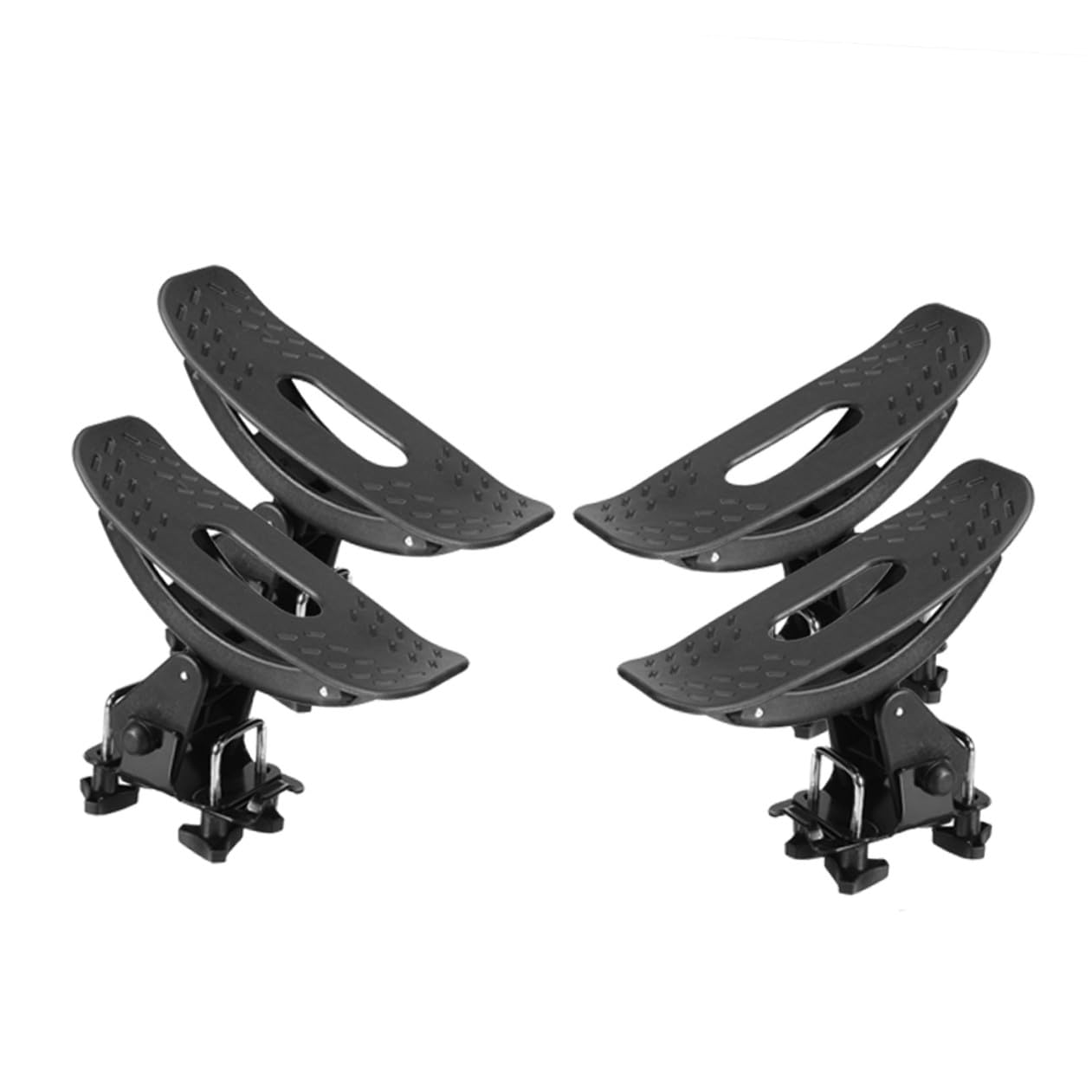 VICASKY Supporto per Barche e Porta Pagaia in Ferro Robusto, Staffa Fissa per Kayak e Gommoni, Accessori per Sport Acquatici, per Trasporto Sicuro su Auto e attività Outdoor