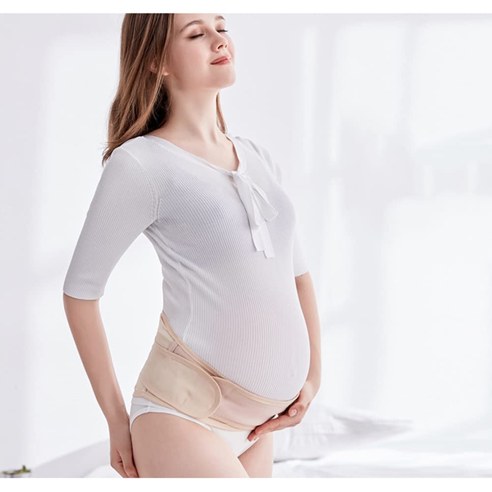 maternità Pancia Cintura Gravidanza Supporto Addominale Legante Vita prenatale Fascia Elasticizzata Postpartum Cinturino Avvolgente pelvico per Tutte Le Fasi della Donna Incinta