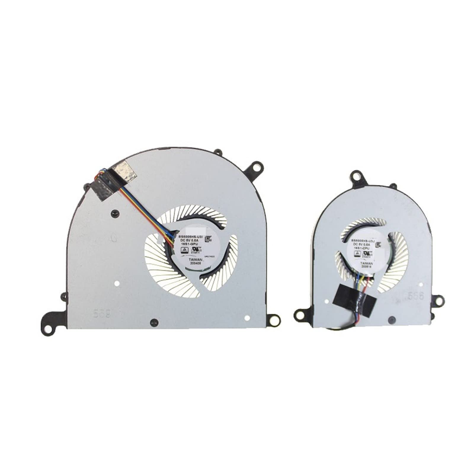 Nowy oryginalny wentylator procesora GPU BS5005HS-U3J BS5005HS-U3I kompatybilny z MSI MSI PS63 MS-16S1 PS63 nowoczesny 8MO 8RD 8SC 8M 8RC 8RDS Lucky (Color : CPU FAN Small)
