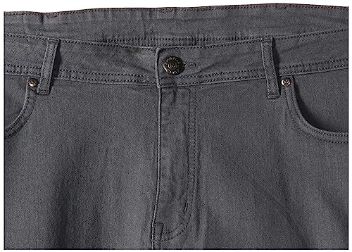 Image of HIGH Star Men Grey Slim-Fit Stretchable Jeans