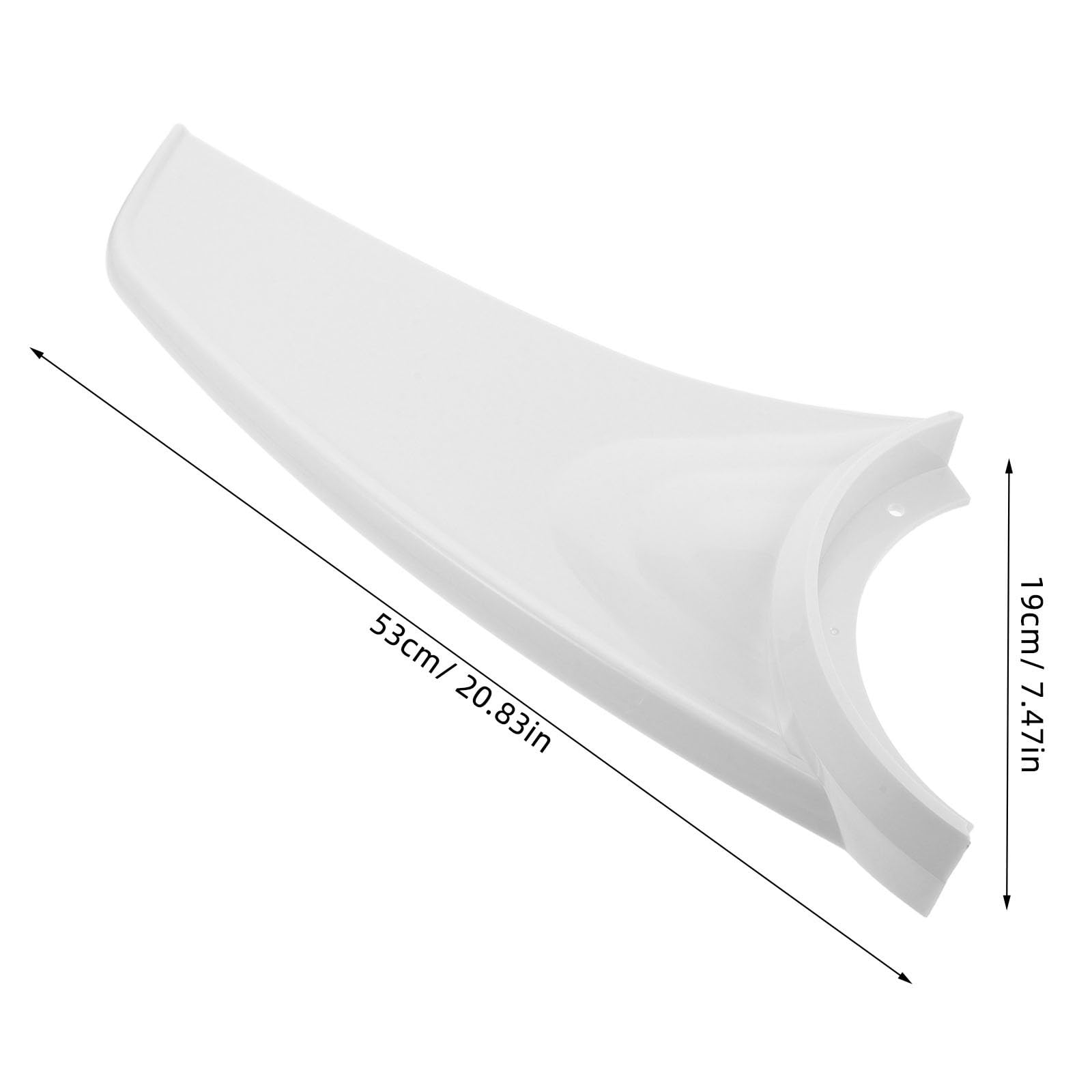 EXCEART 3 Pezzi Ventilatore da Soffitto Pale in Plastica Bianco