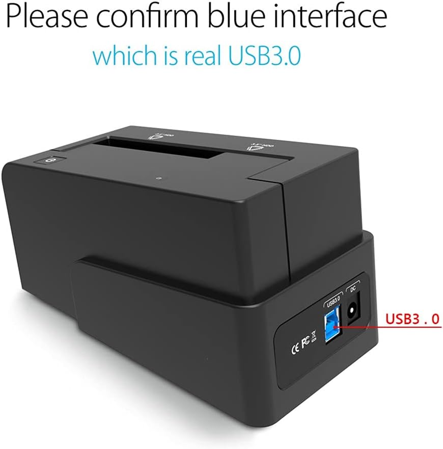 External Case HDD Hard Drive Disk Enclosure Dock Storage Box 2.5 3.5 Inch Hard Drive Station 3.0 to SATA