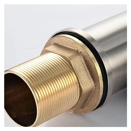 Grifo de fregadero monomando con muelle flexible y doble salida cromada 8