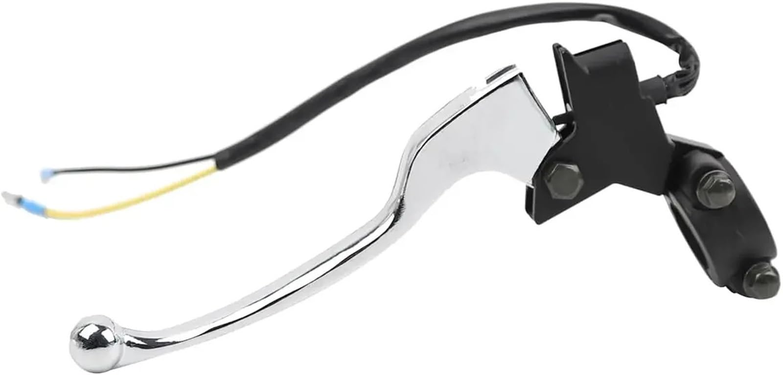 Hxfygdm Silver Left 7/8" Motorcycle Brake Lever For Gy6 50Cc 125Cc 150Cc 139Qmb 157Qmi Roketa Jonway For Taotao For Scooter Motorcycle Parts(Silver Left)