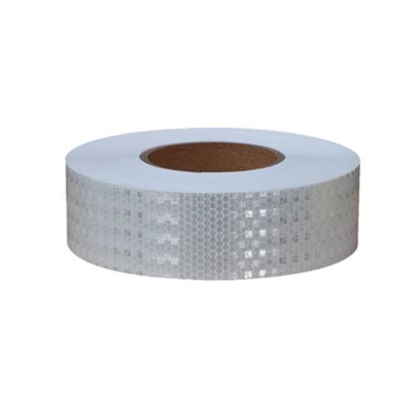 YUZGUHEY Reflective tape, Self Adhesive Fluorescent Reflector Warning Tape, Multicolor Multiple Sizes(Wit,25m)