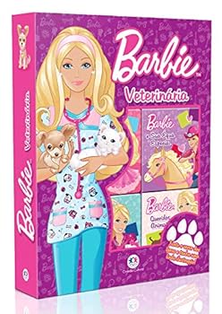 Hardcover Barbie Veterinaria: 6 Livros Cartonados [Portuguese_Brazilian] Book