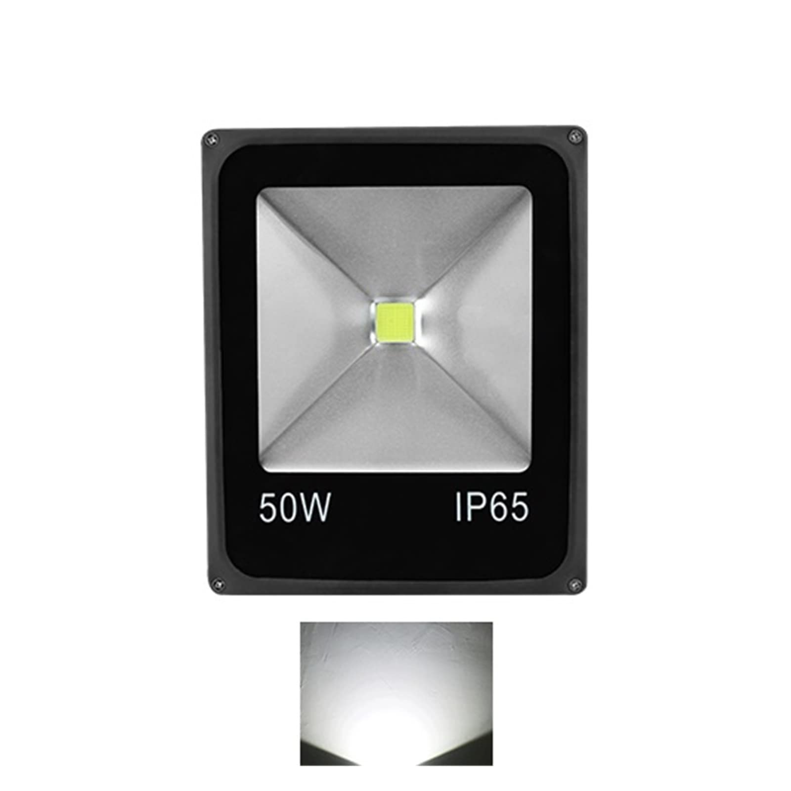 Projecteur d'éclairage extérieur LED 30W étanche avec réflecteur COB