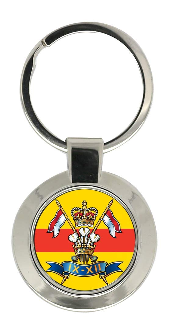Giftshop UK 9th/12th Royal Lancers, British Army Key Ring