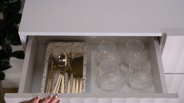 Meuble Suspendu Sous Vasque 100 Cm Chêne Naturel - 2 Tiroirs + 2 Niches - Pour Salle De Bains - PURNAL - 9