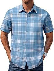 Light Blue White Plaid
