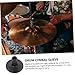 Totority 3sets Applications Drum Cymbal Stand Felts Drum Supplies Cymbal Replacement Sleeve Professional Percussion Accessories 10pcs*3