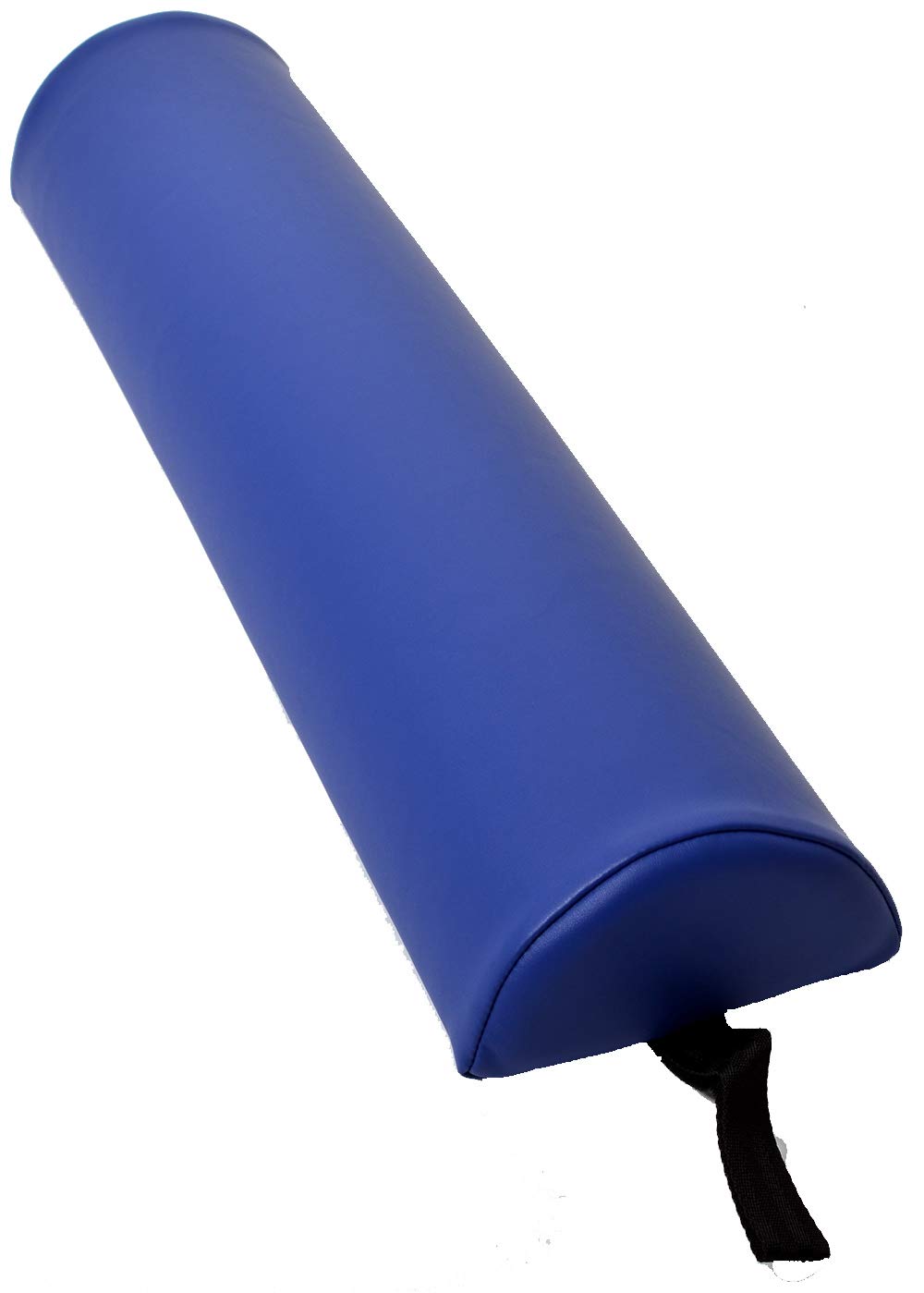 Massagezubehör Set 3 bestehend aus 1x Vollrolle Knierolle mit Griff 1x Lagerungsrolle Halbrolle und 1x Nackenkissen Kopfstütze für die Massageliege wasserabweisend (Blau)