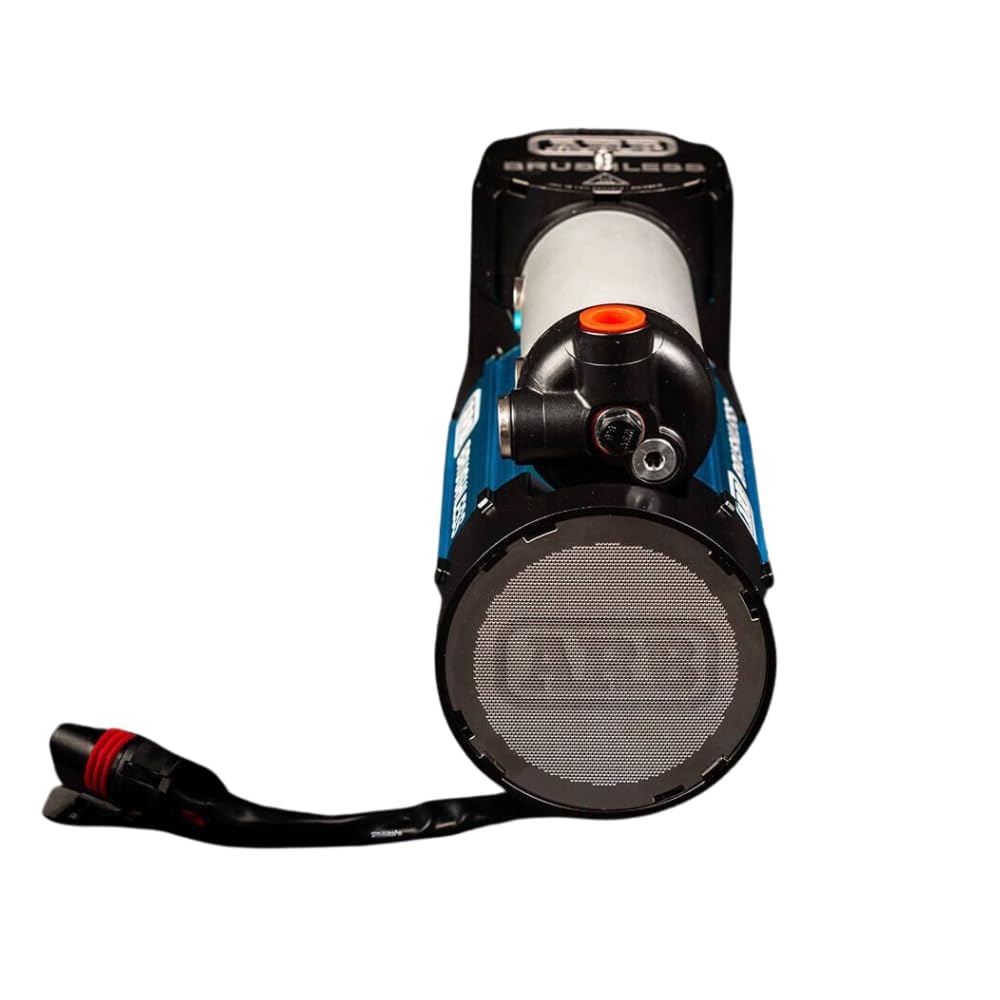 ARB Compresor de Aire sin escobillas CKBLA12 de 12 V con Motor a Bordo Premium con Salida de 1.5X. Ideal para un Tiempo de inflado de neumáticos más rápido y Aventuras Todoterreno 4x4 - Lanzamiento
