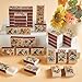 60PCS Blank Matches Containers 2.24 x 1.42 x 0.59 inches Vintage Flower Match Storage Boxes DIY Match Holder with Double-Sided Striker for Wedding Bridal Shower Baby Party Favor Empty(No Matches)
