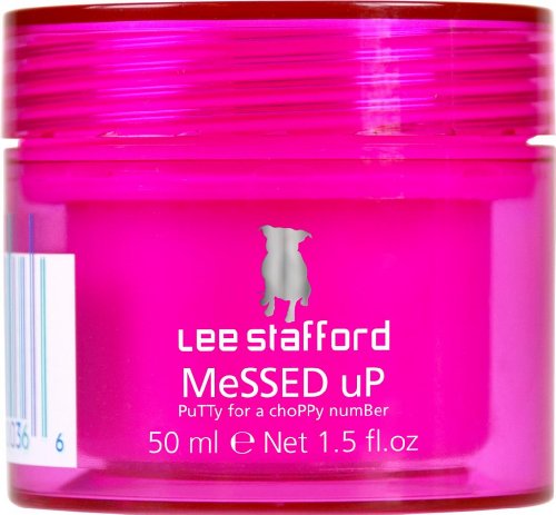 Lee Stafford Messed Up Hair Styling Putty To Give A Choppy, Textured & Tousled Finish 50ml