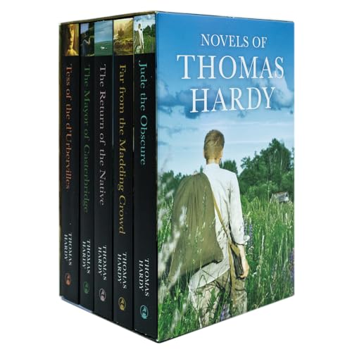 Thomas Hardy 5 Books Set (Jude the Obscure, Tess of the d'Urbervilles, The Return of the Native, The Mayor of Casterbridge, Far from the Madding Crowd)