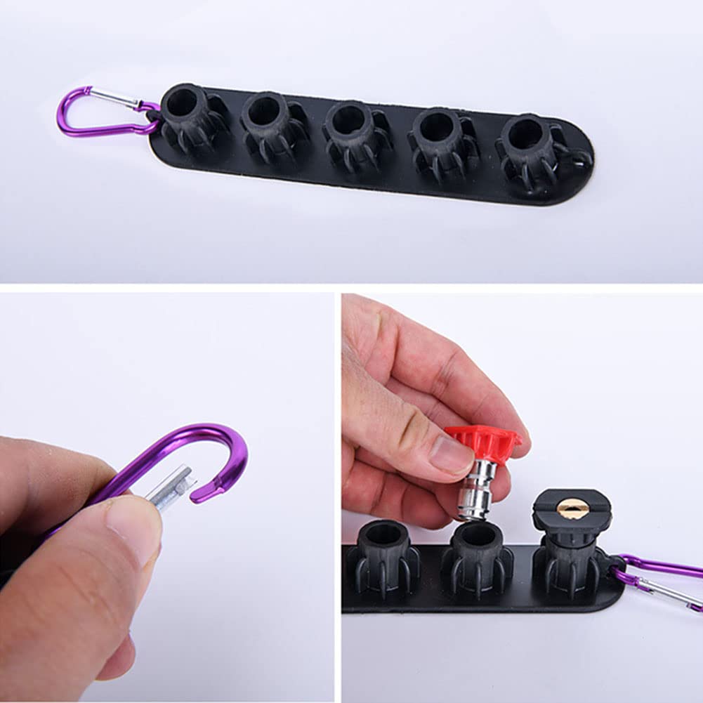 Mesee 7-tlg. Hochdruckreiniger Düsen Set - 4000 PSI Mit 1/4 Schnellverbindung