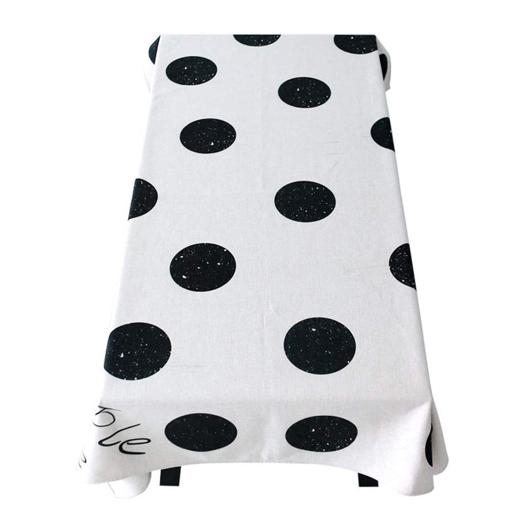 Table Cloth Rectangular Tablecloth Simple Household Restaurant Coffee Table Tablecloths Outdoor Picnic Cloth (Color : A Size : 140 * 230cm) (Color : A Size : 140 * 230cm)