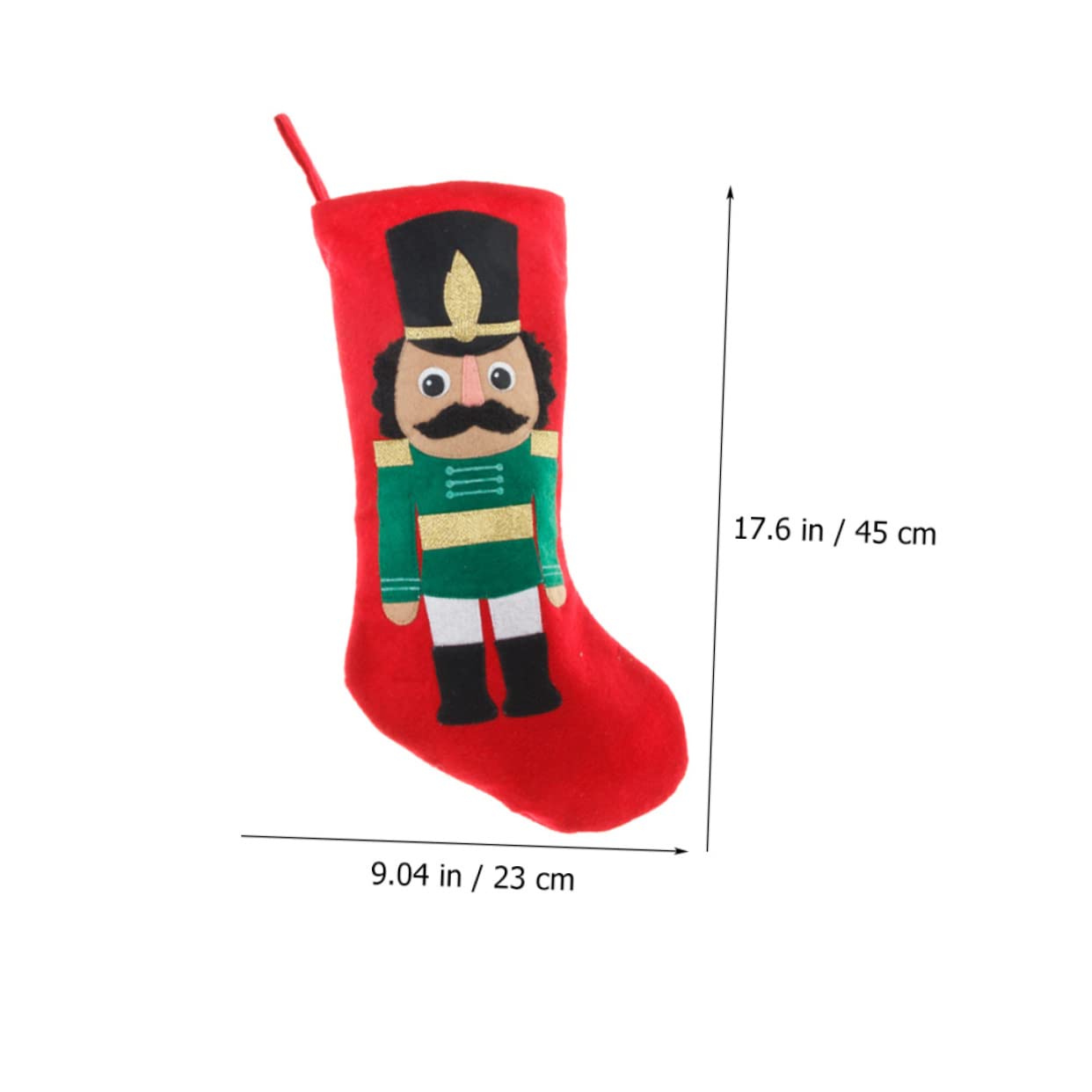 4 Stück Soldat Weihnachtsstrumpf Weihnachtsbaum hängende Strümpfe Dekoration für Weihnachtsfeiern Weihnachtsdekorationen Weihnachtssocken Christbaumschmuck Baum Anhänger