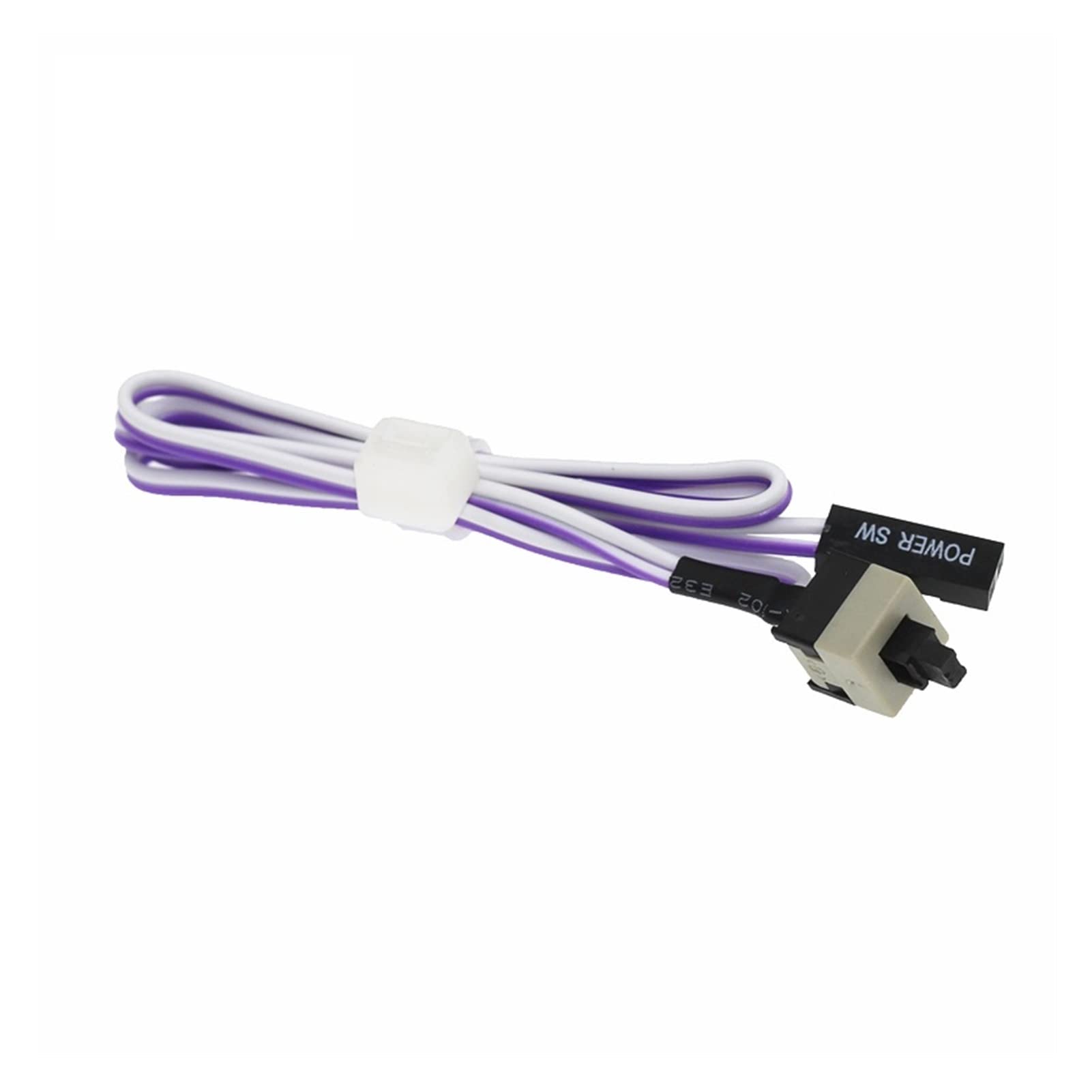 interrupteur 10 pièces ordinateur ligne d'alimentation moteur principal interrupteur d'alimentation bouton de réinitialisation ligne longue 0.5/0.8/1/1.5/2/3 mètres connecteur de commutateur à bouton-