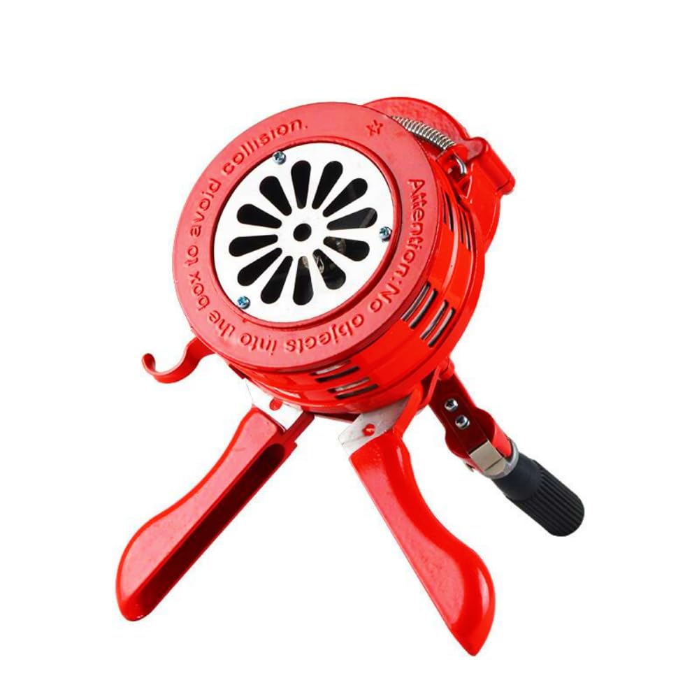 Sirena a Mano 110 db - Sirena a Manovella Portatile Allarme Antincendio Allarme di sicurezza Sirena Antiaerea
