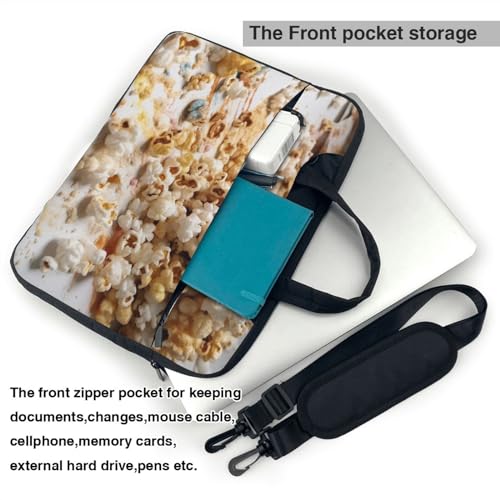 Bolsa para portátil Sprinkle Popcorn estilo mensajero miniatura 3