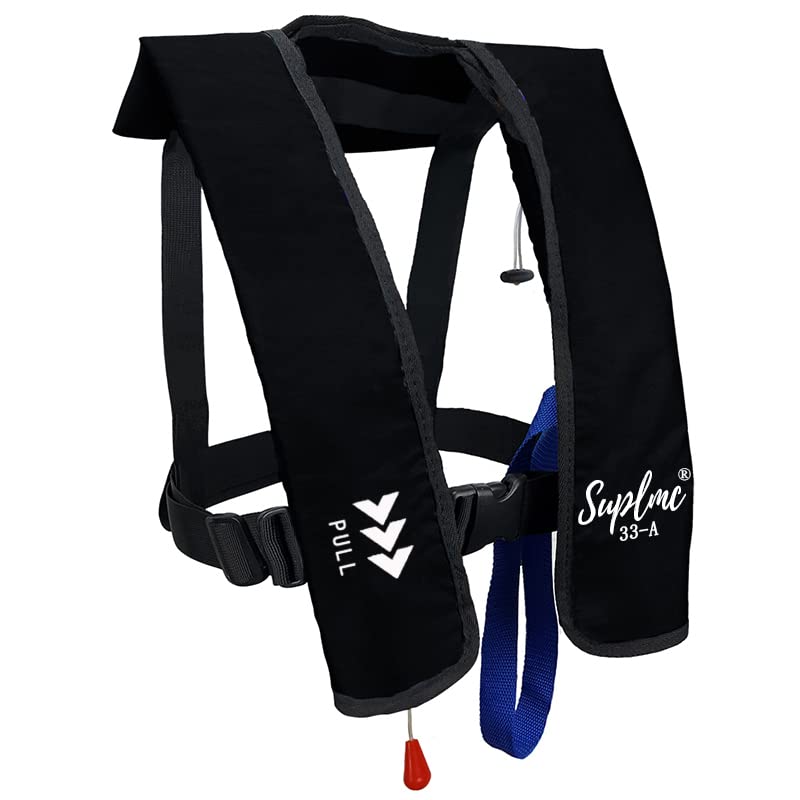 Suplvmc Inflatable Life Jacket Life Vest Basic Automatic