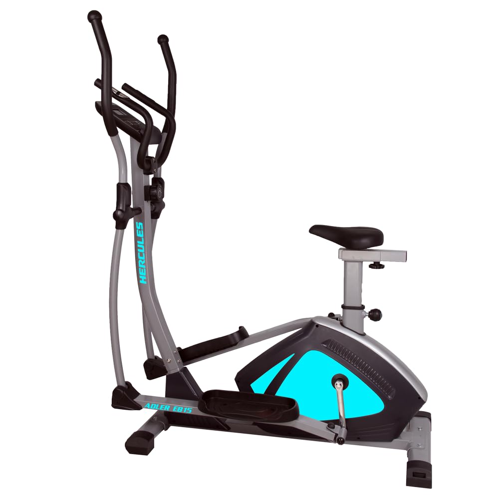 Hercules Fitness EB15 Seated Elliptical | Elliptical Cross Trainer for Home use | Elliptical Trainer for Begineers to Athlete for Home Gym Workout