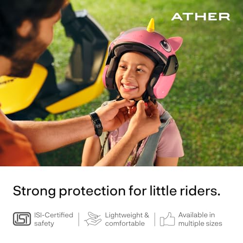 Image of Ather Junior Unicorn Kids Helmet | Medium 52 Cm