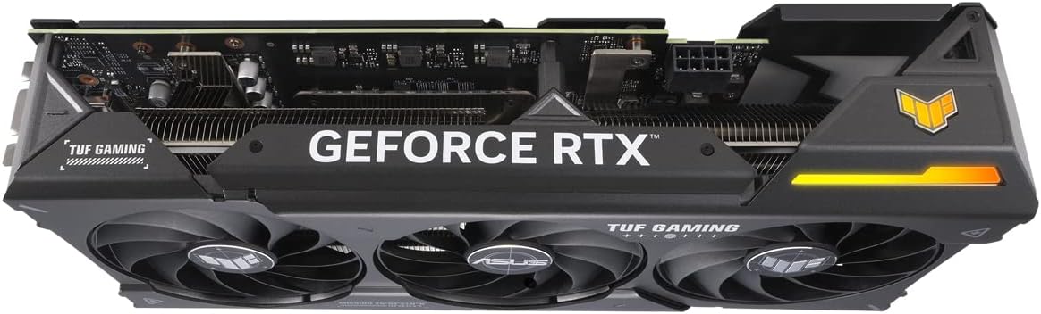 ASUS TUF Gaming NVIDIA GeForce RTX 4070 Scheda Grafica, 12 GB GDDR6X 192-bit 21 Gbps PCIE 4.0, GPU Tweak III, TUF-RTX4070-12G-GAMING ASUS TUF Gaming NVIDIA GeForce RTX 4070 Scheda Grafica, 12 GB GDDR6X 192-bit 21 Gbps PCIE 4.0, GPU Tweak III, TUF-RTX4070-12G-GAMING