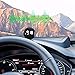Automotive Stick Clock,Small Digital Clock, Car Dashboard Clock | Touch Control Car Mounted Screen Digital Clock, Stick On Dashboard Clocks for Car, SUV, 4x4x1.1cm