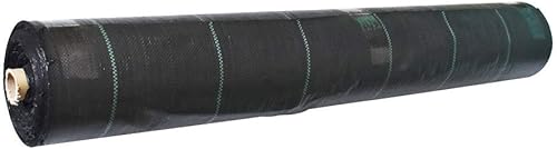 Miniatura 4 de Tela de barrera de malas hierbas para jardín, tela de paisaje de 3 pies x 100 pies, resistente para jardinería, césped y proyectos al aire libre