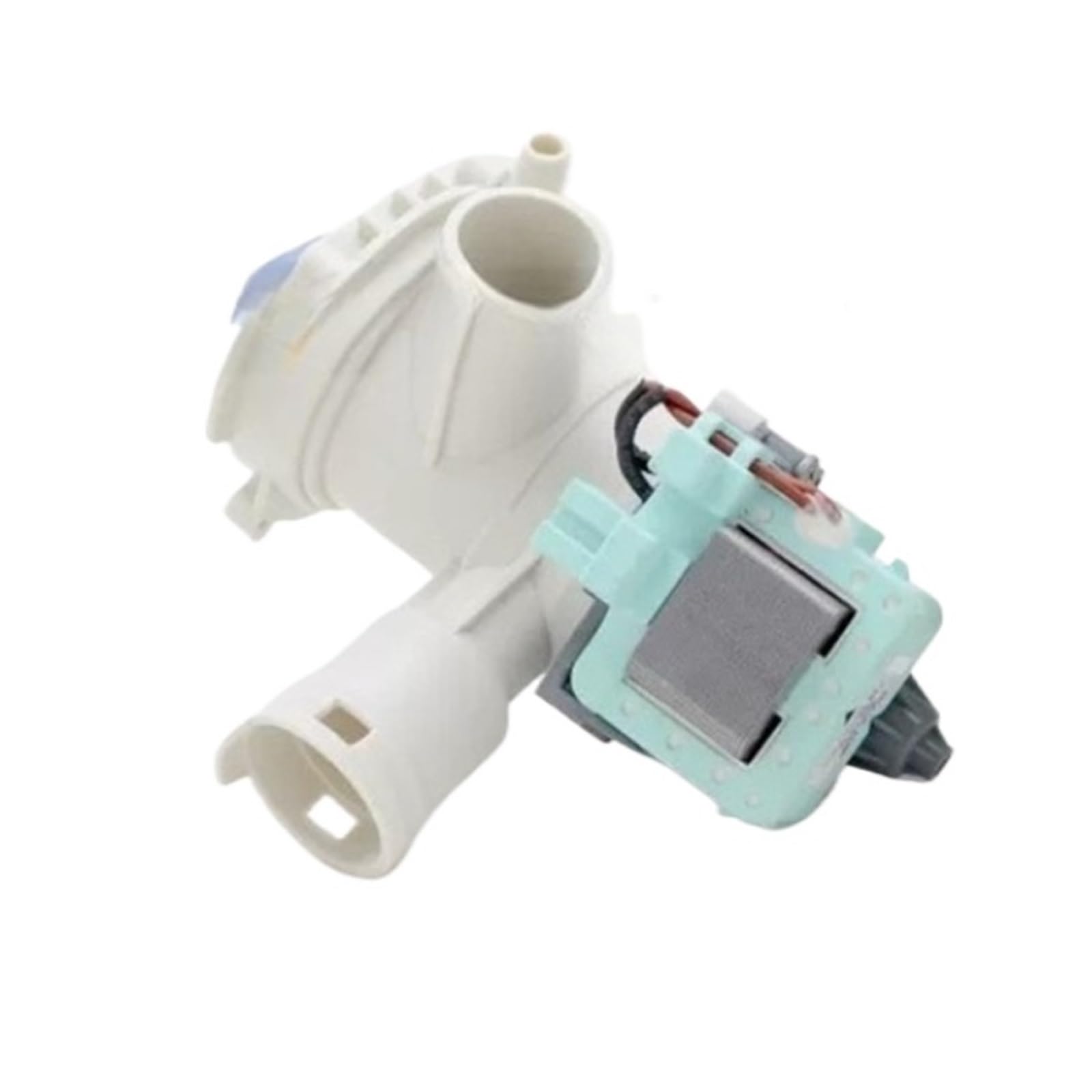 Drain Pump Motor, Compatible for Siemens, Compatible for Bosch，iQ300 IQ500 Washing Machine(Type A White)