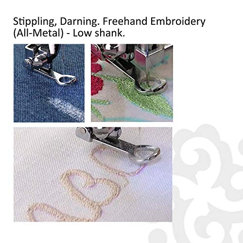 DREAMSTITCH Pie Prensatelas Zurcido para Bordado Libre miniatura 2