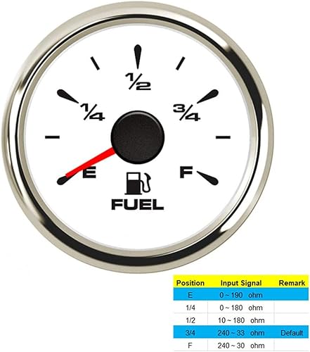 Miniatura 103 de Fuel Sender Marine - Unidad de envío de tanque de combustible de 17 pulgadas (16.929 in), flotador de acero inoxidable, nivel de combustible, unidad