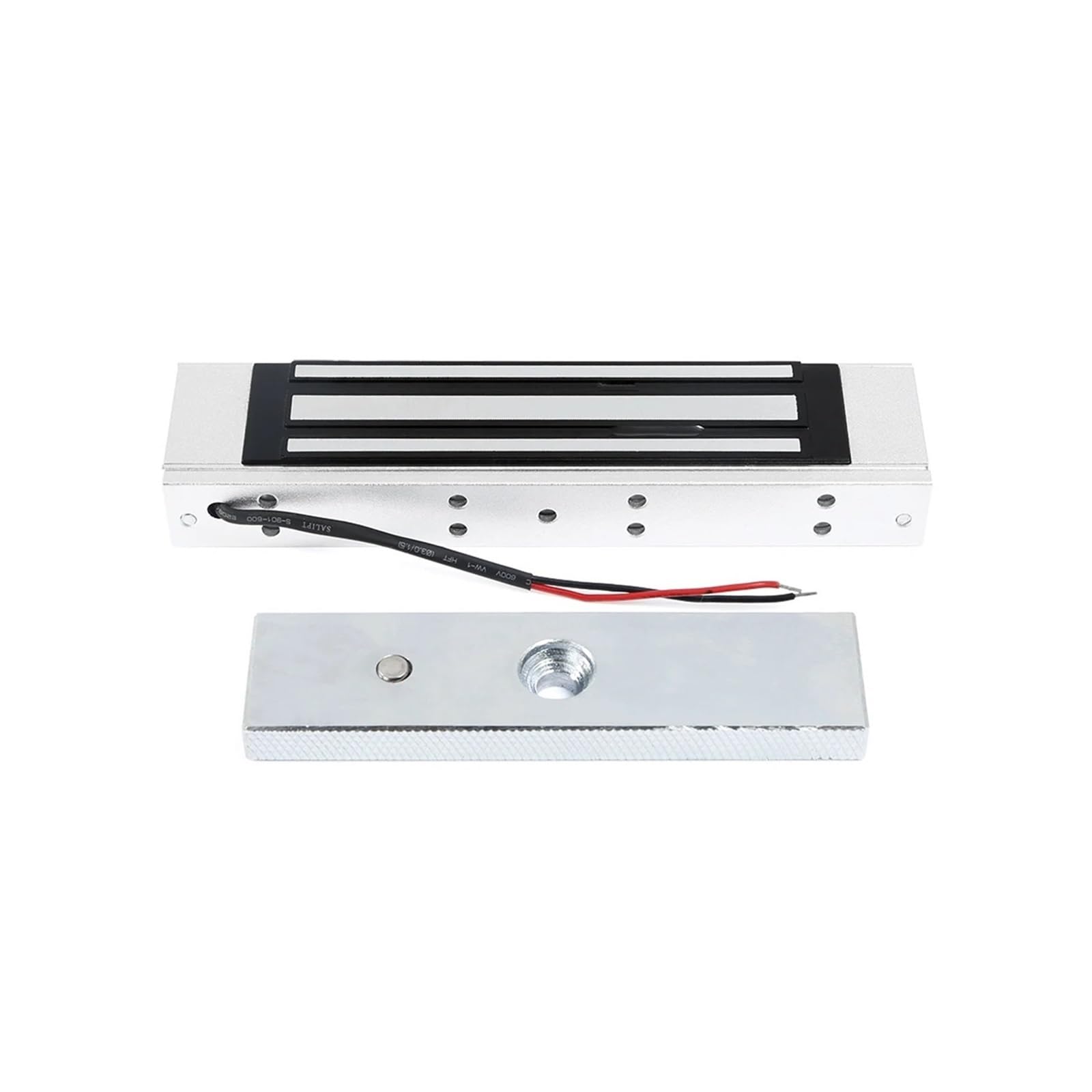 Cerradura magnética electromagnética Cerradura eléctrica magnética de la fuerza de retención impermeable 180kg | 12V for de videoportero con control=