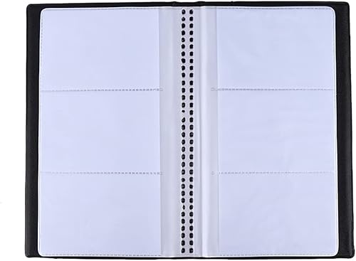 120 portatarjetas de visita, folleto de tarjetas de crédito, organizador de carpetas para viajes