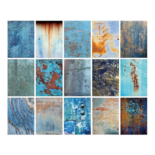 30ピーススクラップブッキング装飾用紙セットアートクラフトジャーナリングノートブックアルバムジャーナリング用のアンティークテクスチャシート