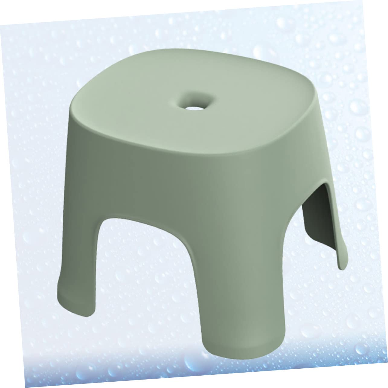 CHILDWEET Sgabello Ergonomico Piccolo Sicuro E Robusto in Plastica Per Bambini E Bambine Bagno Cucina Camper E Uso Quotidiano