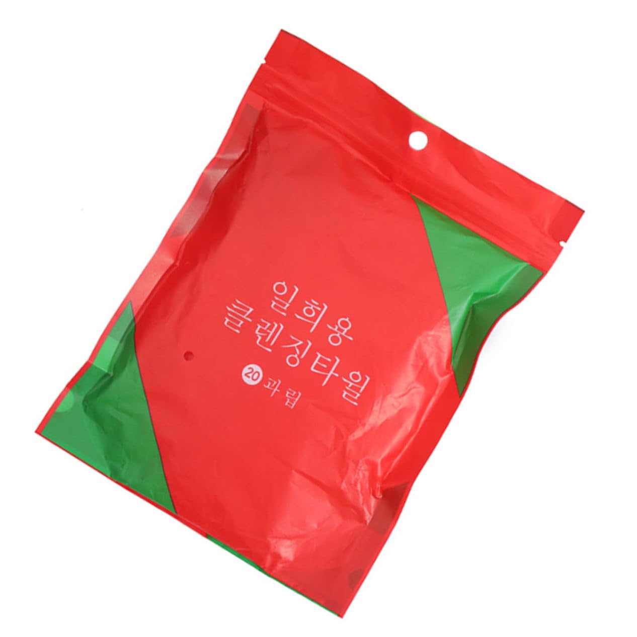 WOFASHPURET 1Pack Disposable Travel Towels Portable Water Absorbent Wipes Red for Outdoor Activities Quick Saving Design Present for Friends and Family