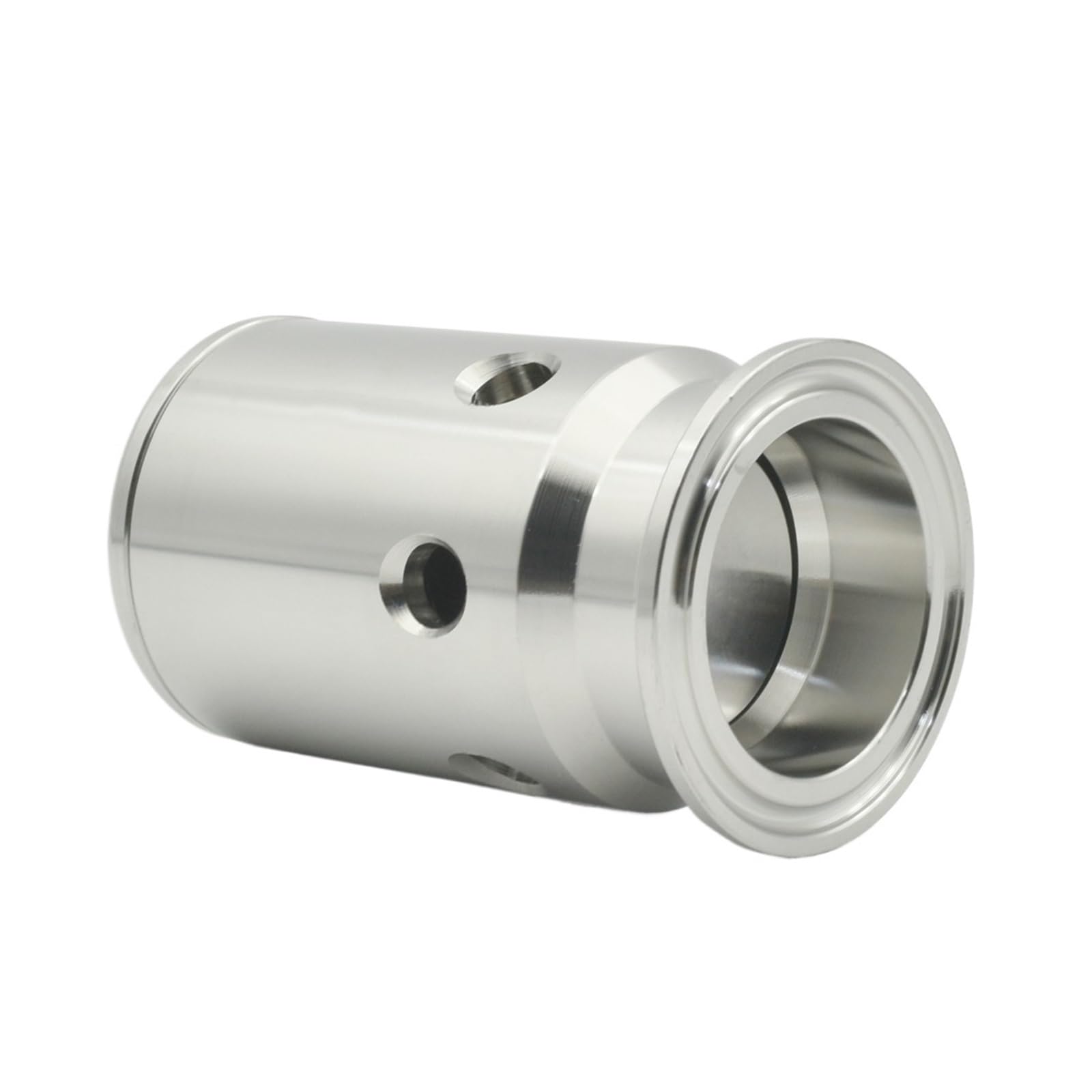 Válvula de seguridad Tri Clamp Válvula de seguridad 1,5" y 2", tres abrazaderas, 1-3 bar, reductora presión ajustable acero inoxidable(Ferrule OD 50.5mm,2 Bar)