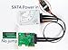 PCIe x 4 to SFF-8639 U.2 Male with SATA Power Adapter - Compatible with NVMe Express 1.2A & SFF-8639 Specification Rev 2.0 - Built-in Connectors & Power IC.