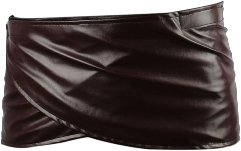 Attack Titan Leather Skirt Short Brown Hookshot Belt Apron