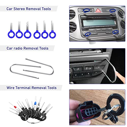 JNLK 352pcs Trim Removal Tool Kit