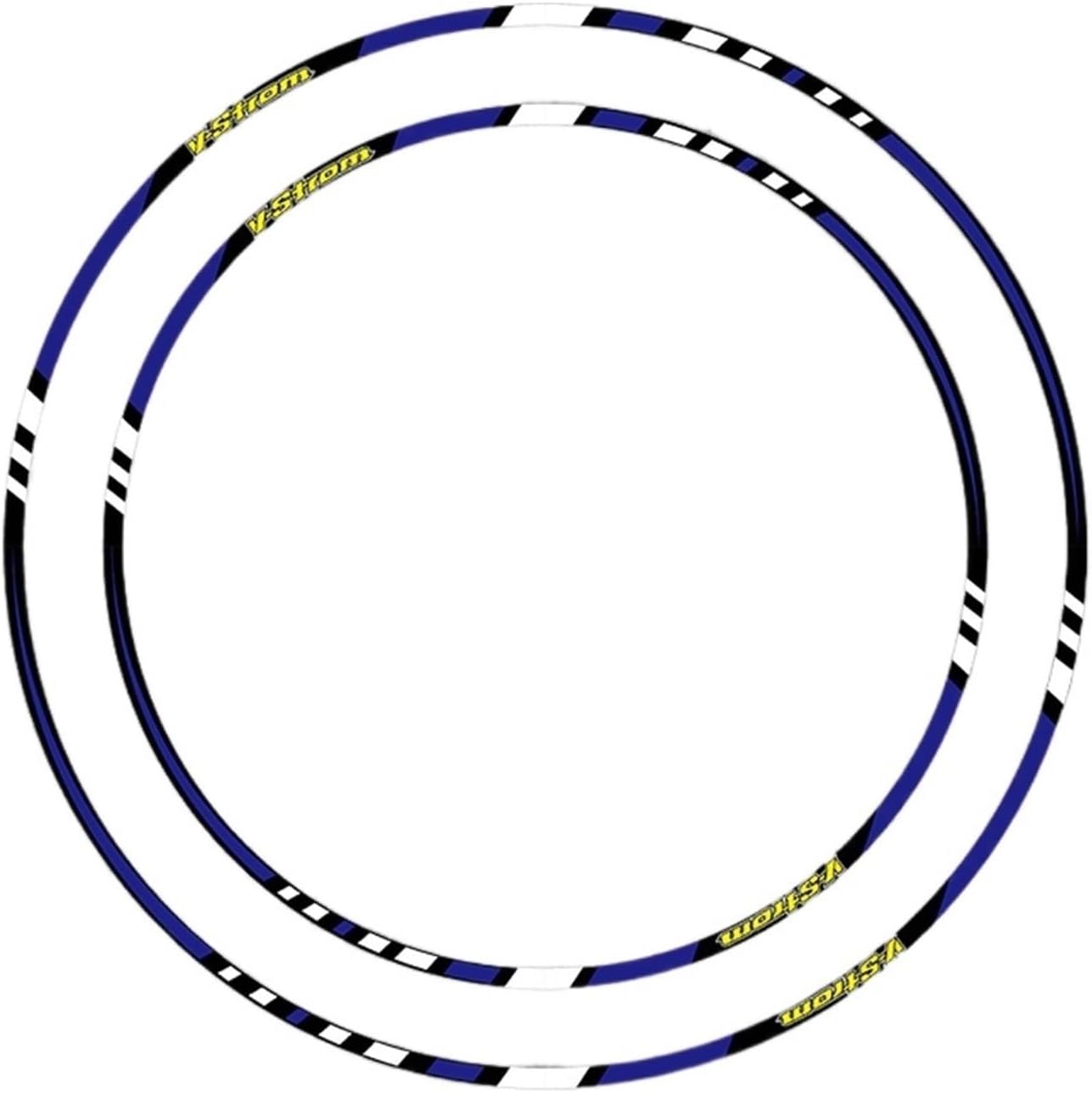 for S&uzuki for DL650 for DL1000 for V Strom 1050 for XT 650 Motorcycle Sticker Wheel Rim Decal Wheel Stickers(4)