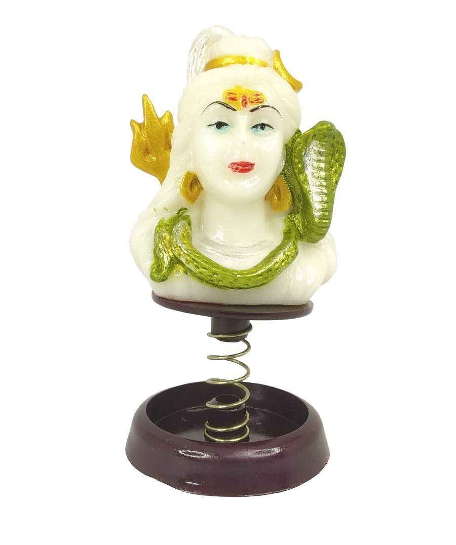 Buy Utkarsh Car Dashboard Shree Lord Shiva Radium Statues Shankar